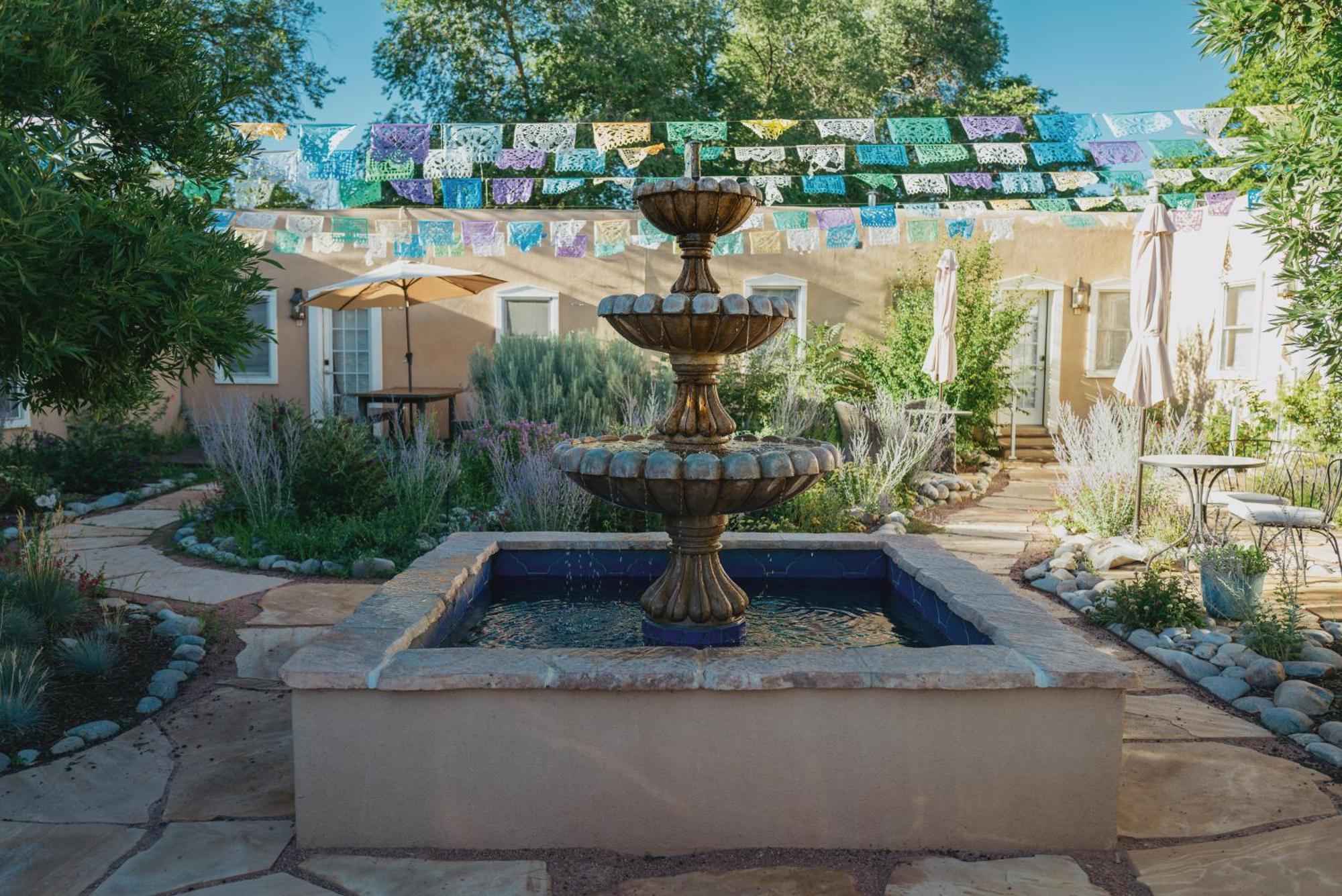 Dos Hermanas Casita 8 Downtown Courtyard Patio Santa Fe Buitenkant foto
